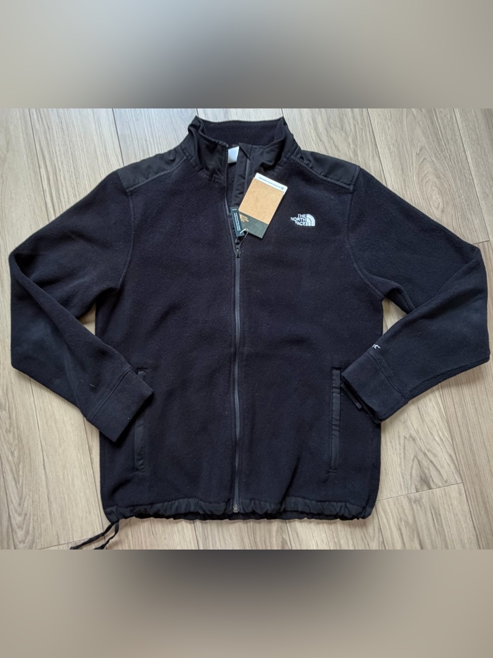 The North Face Retro Denali Men’s Black Full-Zip Fleece Jacket Polartec Sz Large